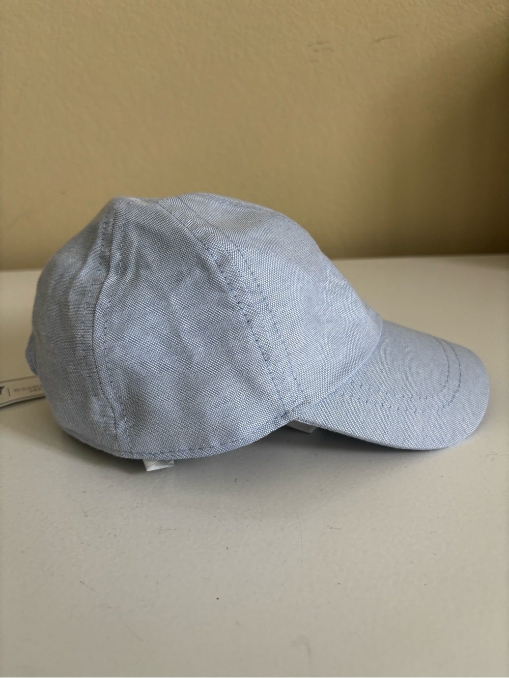 Jacadi l’esprit Baby Oxford ball cap - Blue/White 12M/47cm - NWT - Picture 5 of 11